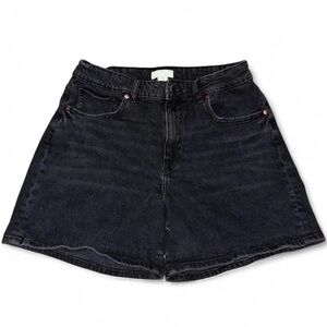 H&M Black Jean Shorts Size 12!